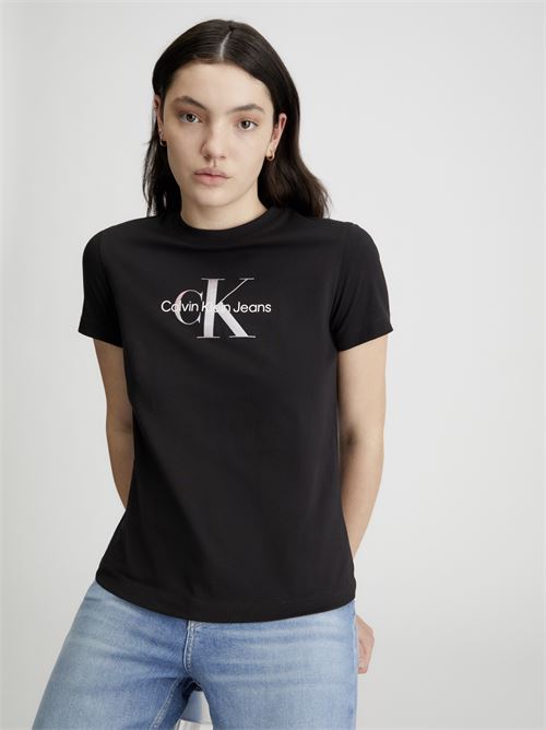 t-shirt CALVIN KLEIN | J20J223264BEH NERO